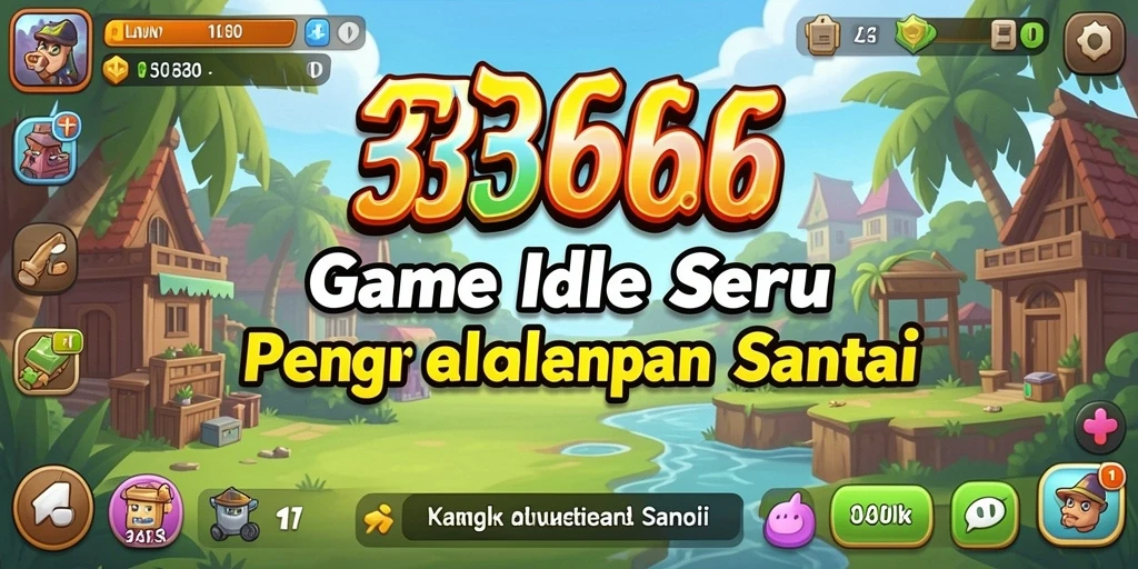 Tampilan gameplay Idle yang menarik dan interaktif.