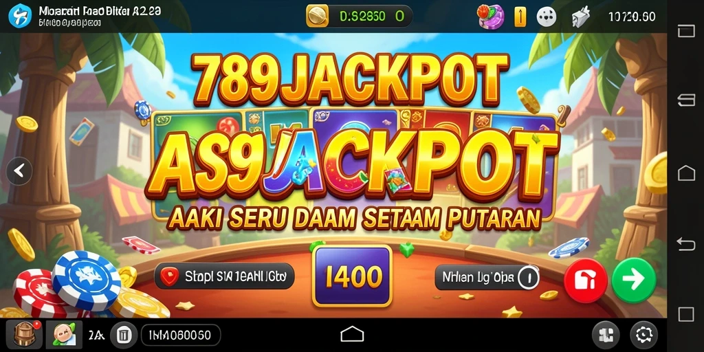 Tampilan gameplay menegangkan dalam 789JACKPOT dengan aksi cepat.