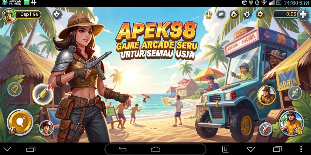 Tampilan gameplay menarik dari APEK88 yang penuh tantangan.