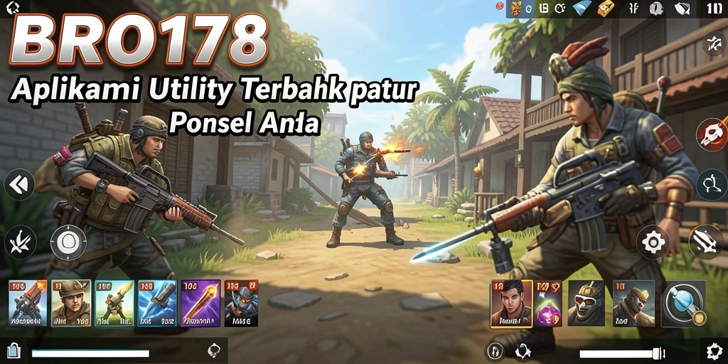 Tampilan antarmuka aplikasi BRO178 yang jelas dan mudah dipahami.