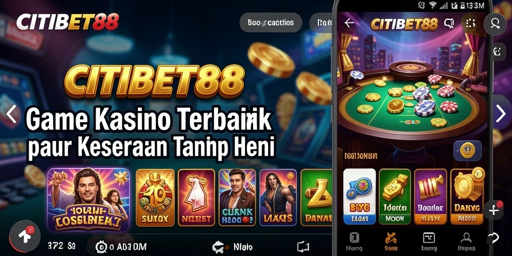 Gameplay Kasino menegangkan di CITIBET88.