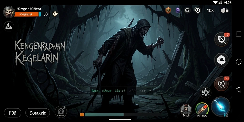 Pengalaman gameplay yang menakutkan di kegelapan.
