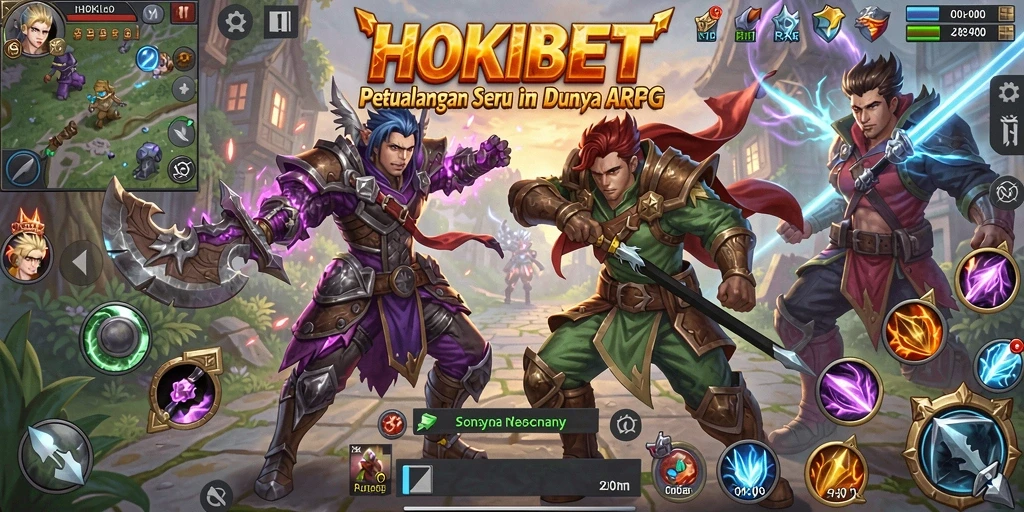 Tangkapan layar HOKIBET menampilkan aksi seru dalam gameplay ARPG.