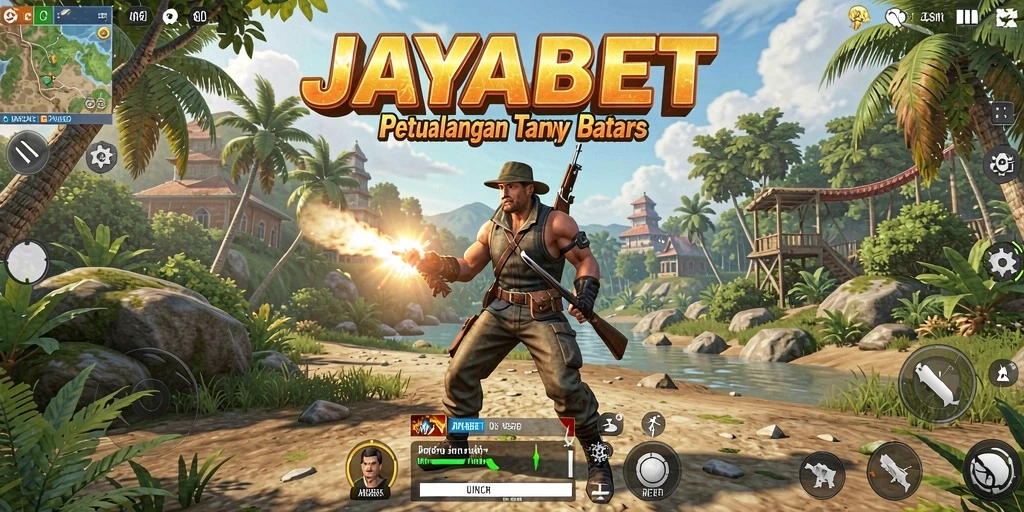 Tangkapan layar utama JAYABET dengan grafis menakjubkan dari petualangan Open World.