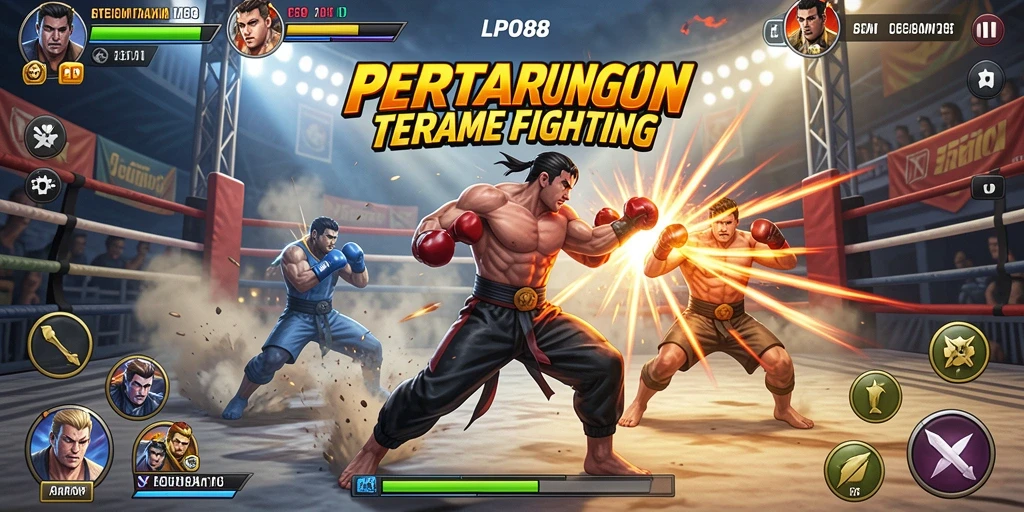 Tampilan gameplay seru dari LPO88 dengan pertarungan yang intens.