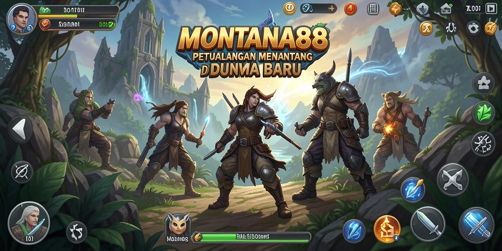 Gameplay seru dan penuh petualangan di MONTANA88.