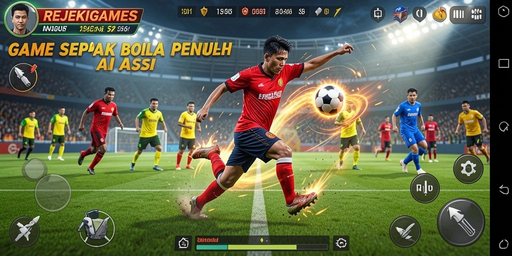 Gameplay REJEKIGAMES yang seru dan mendebarkan.