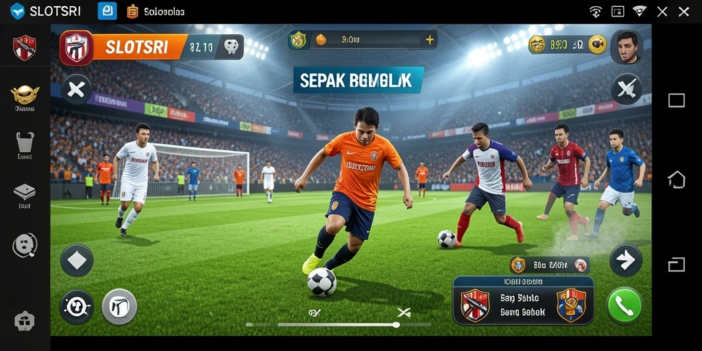 Tampilan gameplay SLOTSRI yang seru dan mendebarkan.