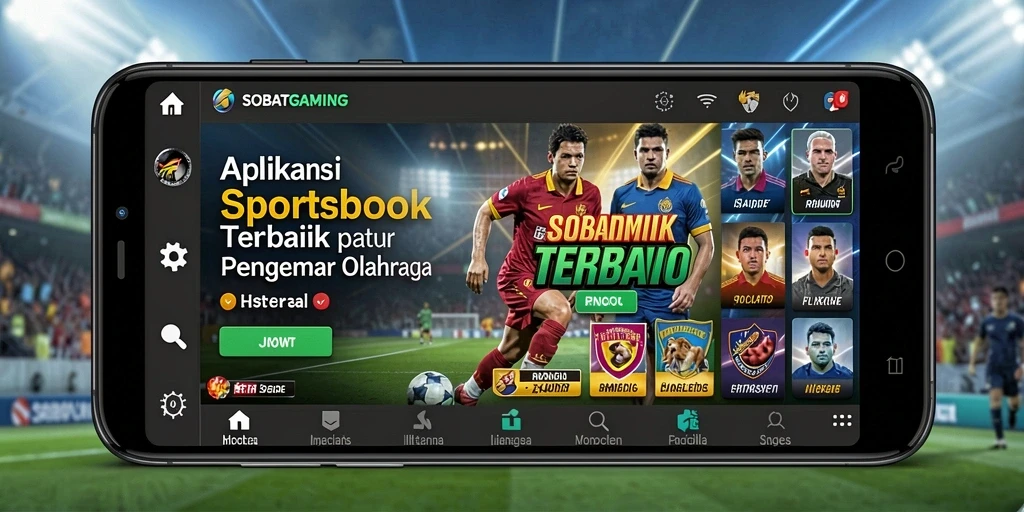 Screenshot gameplay SOBATGAMING menunjukkan antarmuka yang menarik.
