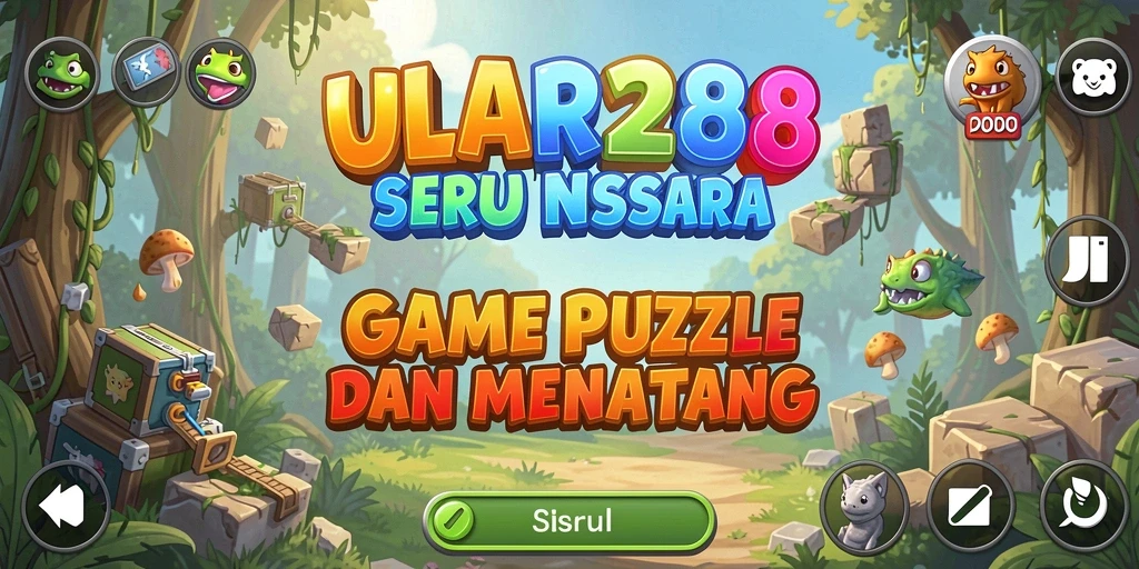 Screenshot gameplay ULAR288 yang menunjukkan tantangan puzzle seru.
